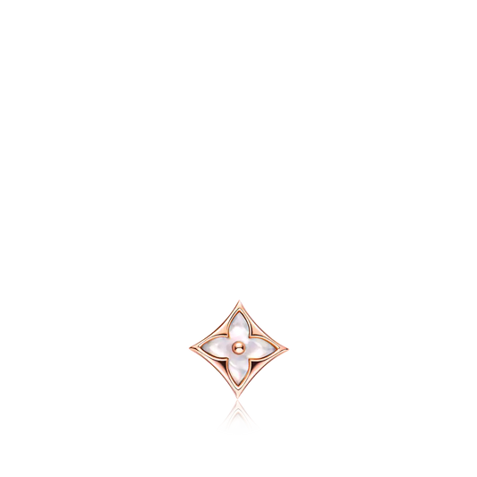 [Kincade Jewelery]STAR MOP PINK GOLD EARRINGS