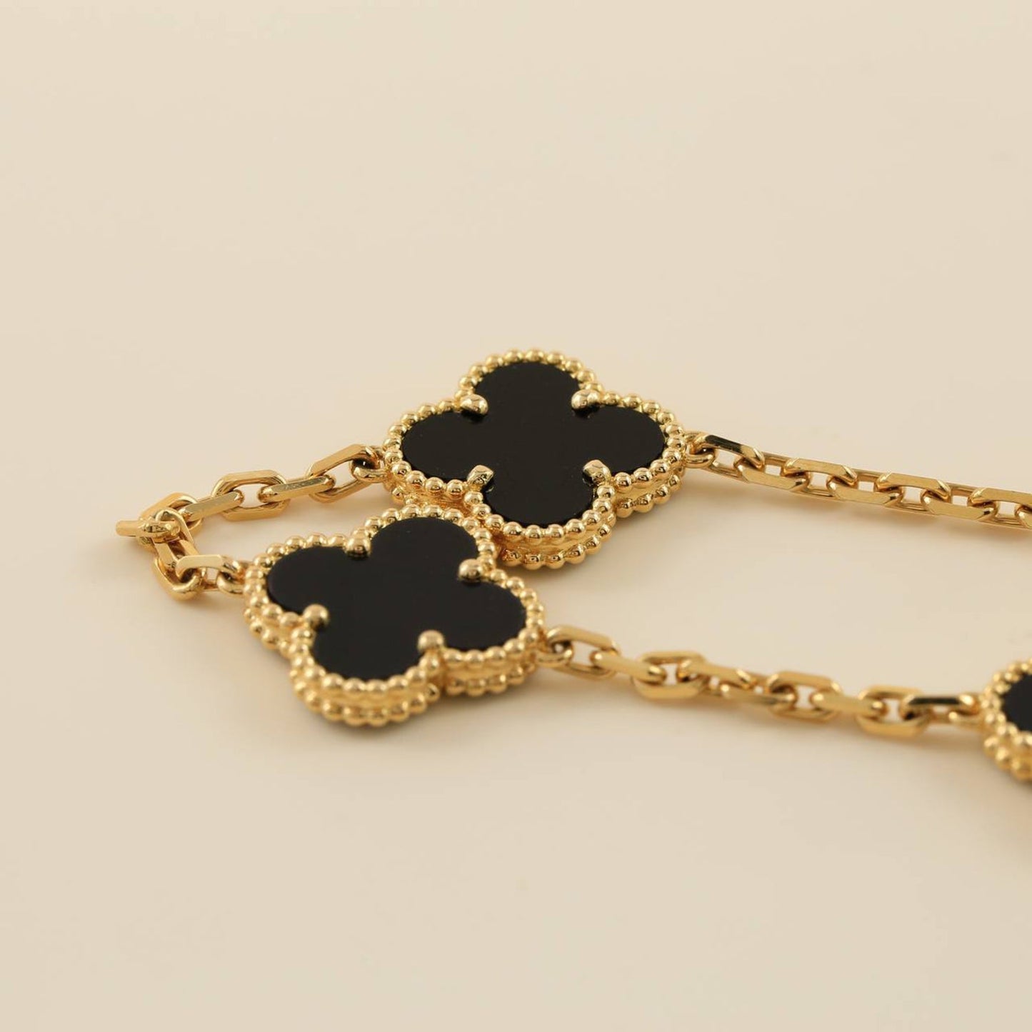 [Kincade Jewelery]Kincade  5 MOTIFS BLACK ONYX BRACELET