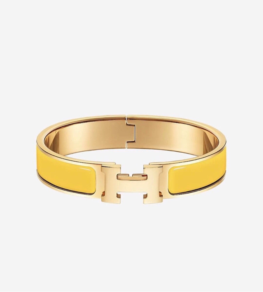 [Kincade Jewelery]H YELLOW BRACELET