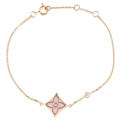 [Kincade Jewelery]STAR 1 DIAMOND PINK GOLD BRACELET