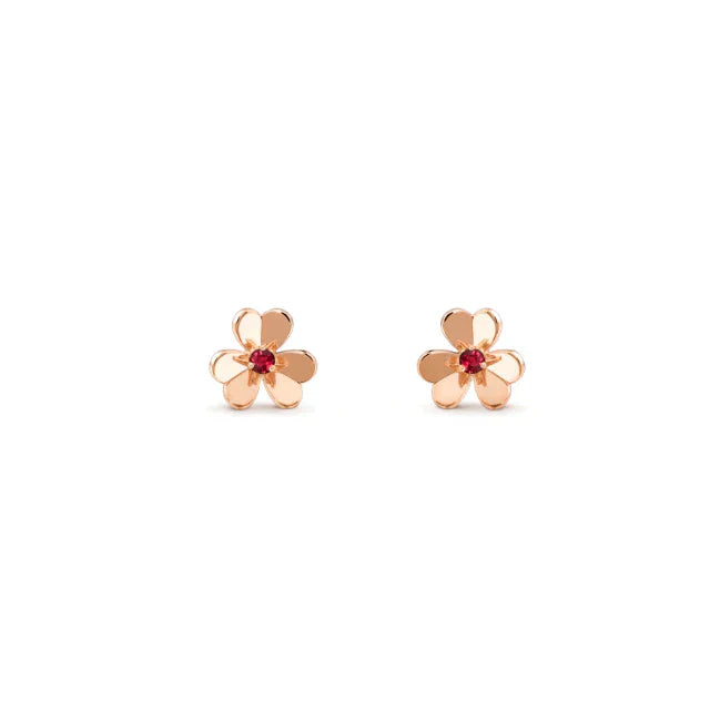 [Kincade Jewelery]FRIVOLE  FLOWER PINK EARRINGS