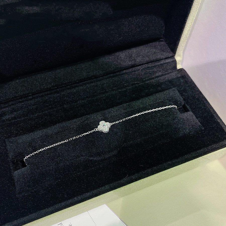 [Kincade Jewelery]Kincade  SINGLE FLOWER BRACELET SILVER