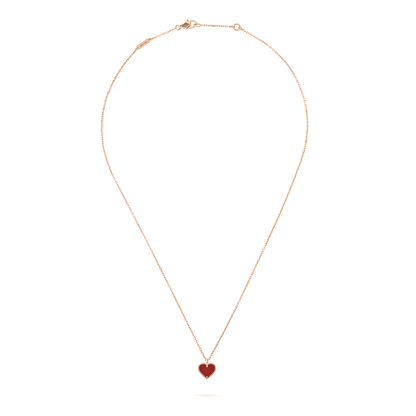 [Kincade Jewelery]SWEET Kincade CARNELIAN HEART NECKLACE